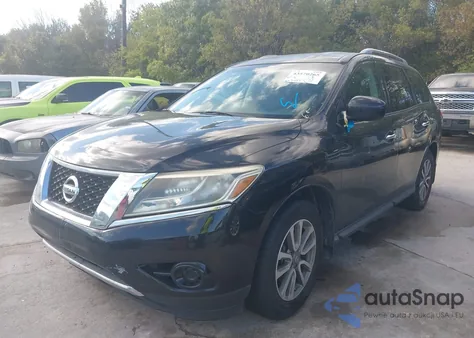 2015 Nissan Pathfinder S из США, поврежденный, VIN 5N1AR2MN2FC668137